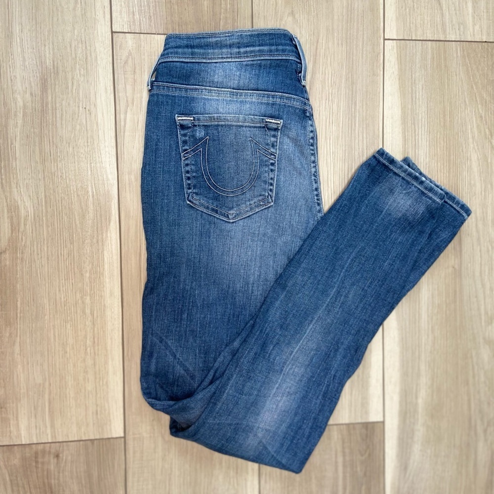 True Religion ripped jeans